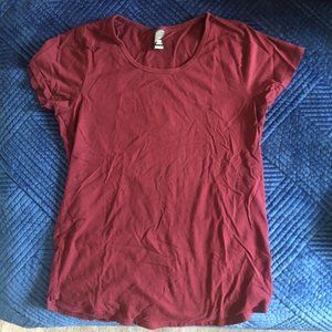 AS Colour Maroon T shirt | Premium Cotton